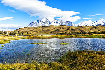 Cuernos del Paine, Torres del Paine National Park, Chilean Patagonia, Chile, South America