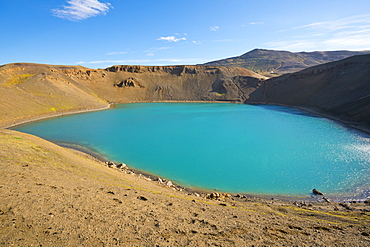 Viti Crater, Krafla, Iceland, Polar Regions