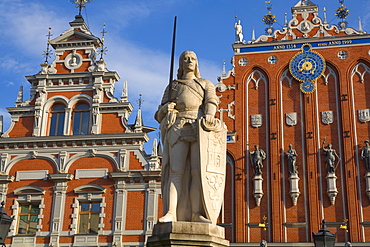 Brotherhood of Blackheads House, Old Town, UNESCO World Heritage Site, Riga, Latvia, Europe