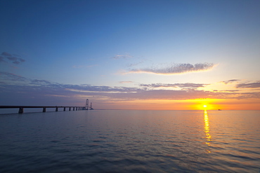 Nyborg-Korsor Bridge, Korsor, Southern Denmark, Denmark, Scandinavia, Europe