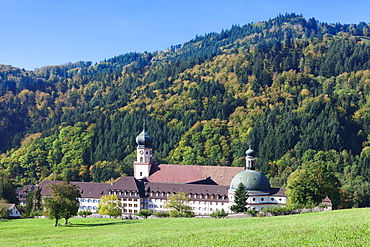 Kloster St. Trudpert Monastery, Munstertal, Munstertal Valley, Black Forest, Baden Wurttemberg, Germany, Europe