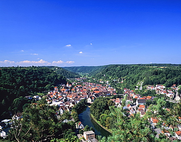 Sulz am Neckar, Neckartal Valley, Baden Wurttemberg, Germany, Europe