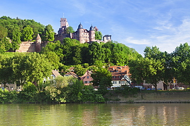 Burg Wertheim am Main, Wertheim, Main Tauber Kreis, Baden Wurttemberg, Germany, Europe