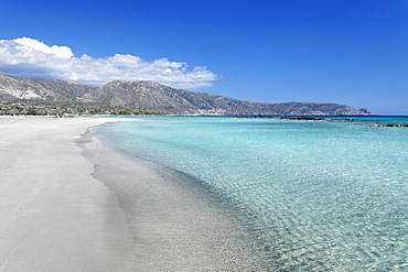 Elafonisi Beach, West Coast, natural Park, Red Sand, Crete, Greek Islands, Greece, Europe