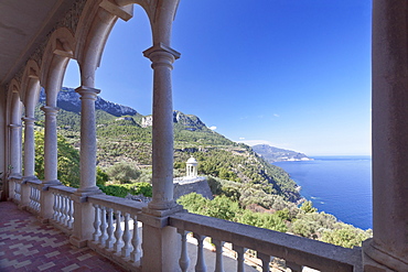 Former Ludwig Salvator estate Son Marroig, Deia, Sierra de Tramuntana, Majorca (Mallorca), Balearic Islands, Spain, Mediterranean, Europe