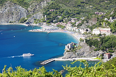 Monterosso al Mare, Cinque Terre, UNESCO World Heritage Site, Riviera di Levante, Provinz La Spazia, Liguria, Italy, Europe