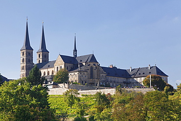 Kloster Michaelsberg Monastery, UNESCO World Heritage Site, Bamberg, Franconia, Bavaria, Germany, Europe