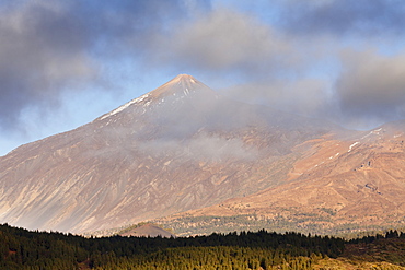 Pico de Teide at sunset, UNESCO World Heritage Site, Tenerife, Canary Islands, Spain, Europe