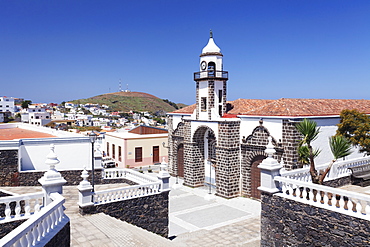 Iglesia Santa Maria de la Concepcion church, Valverde, UNESCO biosphere reserve, El Hierro, Canary Islands, Spain, Europe