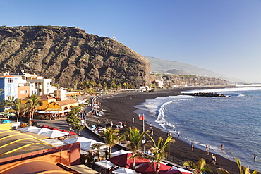 Playa del Puerto Beach, Puerto de Tazacorte, La Palma, Canary Islands, Spain, Europe