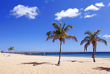 Playa de las Teresitas Beach, San Andres, Tenerife, Canary Islands, Spain, Europe