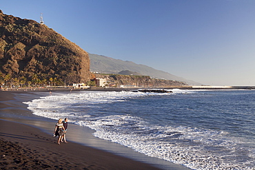 Playa del Puerto Beach, Puerto de Tazacorte, La Palma, Canary Islands, Spain, Atlantic, Europe