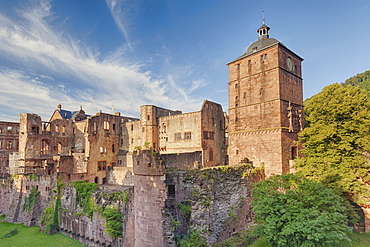 Castle, Heidelberg, Baden-Wurttemberg, Germany, Europe