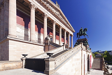 Alte Nationalgalerie (Old National Gallery), Museum Island, UNESCO World Heritge Site, Mitte, Berlin, Germany, Europe