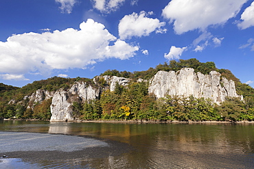 Donaudurchbruch, Danube River, near Kelheim, Bavaria, Germany, Europe