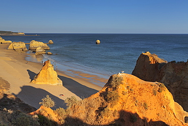 Praia da Rocha beach, Atlantic Ocean, Portimao, Algarve, Portugal, Europe