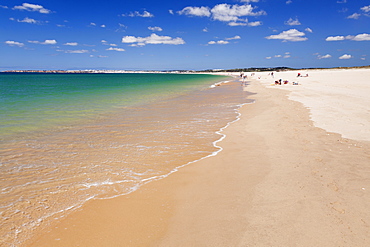 Praia de Tres Irmaos beach, Atlantic Ocean, Alvor, Algarve, Portugal, Europe