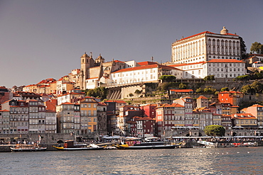 Ribeira District, UNESCO World Heritage Site, Se Cathedral, Palace of the Bishop, Porto (Oporto), Portugal, Europe