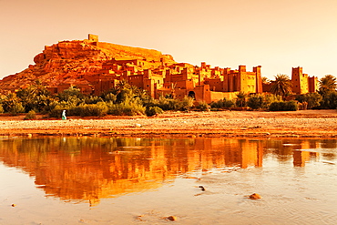 Kasbah Ait-Benhaddou, UNESCO World Heritage Site, Atlas Mountains, Morocco, North Africa, Africa