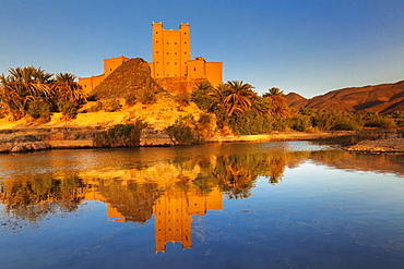 Ait Hamou ou Said Kasbah, Draa River, Draa Valley, Morocco, North Africa, Africa