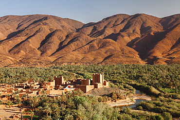 Ait Hamou ou Said Kasbah, Atlas Mountains, Draa Valley, Morocco, North Africa, Africa