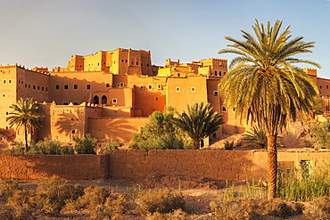 Kasbah Taourirt, Ouarzazate, Road of Kasbahs, Atlas Mountains, Southern Morocco, Morocco, North Africa, Africa