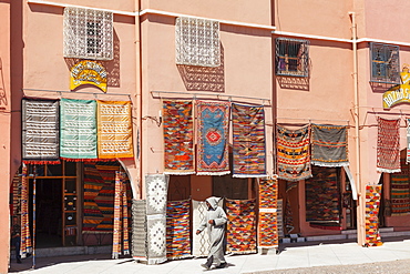 Carpet Shop, Tazenakht, Southern Morocco, Morocco, North Africa, Africa