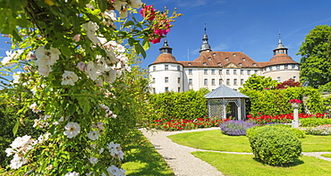 Schloss Langenburg Castle, Langenburg, Hohenlohe, Baden-Wurttemberg, Germany, Europe