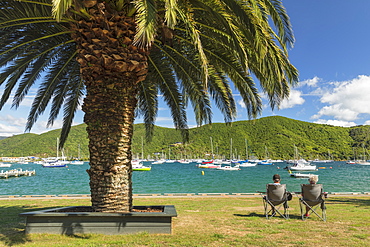 Marina at Waikawa, Picton, Marlborough Sounds, South Island, New Zealand, Pacific