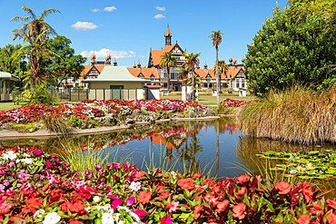 Government Garden, Rotorua, Bay of Plenty, North Island, New Zealand, Pacific