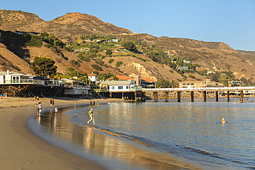 Malibu Surfrider Beach, Malibu, California, United States of America, North America