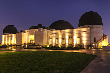 Griffith Observatory at Mount Hollywood, Los Angeles, California, United States of America, North America