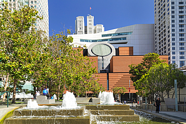 Museum of Modern Art, architect Mario Botta, San Francisco, California, United States of America, North America