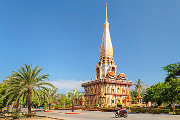 Wat Chalong temple, Phuket, Thailand, Southeast Asia, Asia