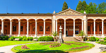 Trinkhalle (pump room), Baden-Baden, Black Forest, Baden-Wurttemberg, Germany, Europe