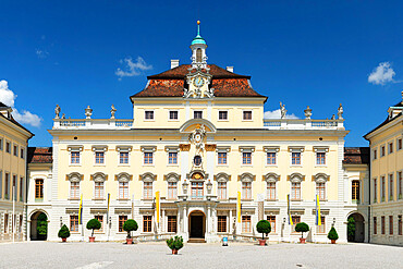 Residenzschloss castle, Ludwigsburg, Baden-Wurttemberg, Germany, Europe