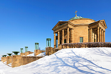 Burial chapel on Wurttemberg Hill, Rotenberg, Stuttgart, Baden-Wurttemberg, Germany, Europe