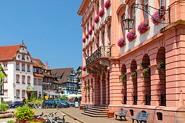 Town Hall on Market Place, Gengenbach, Kinzigtal Valley, Black Forest, Baden-Wurttemberg, Germany, Europe