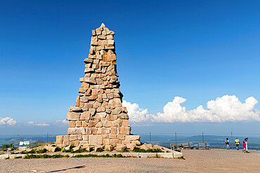 Bismarck Memorial on Seebuck peak at Feldberg Mountain, Black Forest, Baden-Wurttemberg, Germany, Europe