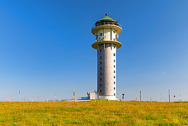 Feldbergturm tower on Seebuck peak, 1449m, at Feldberg Mountain, Black Forest, Baden-Wurttemberg, Germany, Europe