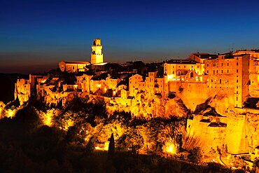 Pitigliano, Maremma, Grosseto District, Tuscany, Italy