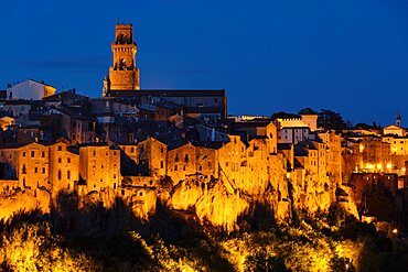 Pitigliano, Maremma, Grosseto District, Tuscany, Italy