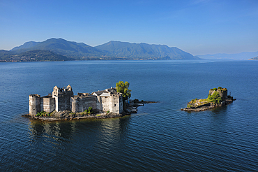 Castelli di Cannero, Cannero Riviera, Lago Maggiore, Piedmont, Italian Lakes, Italy, Europe