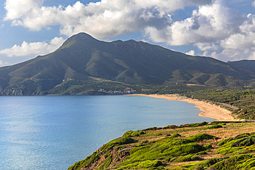 Portixeddu beach, Sulcis Iglesiente district, Sardinia, Italy, Mediterranean, Europe