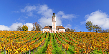 Pilgrimage Church of Birnau, Birnau, Bodensee, Unteruhldingen, Baden Wurttemberg, Germany, Europe