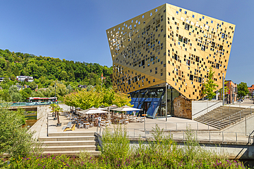 Forum Gold and Silver, Rems River, Schwabisch Gmund, Remstal Valley, Baden-Wurttemberg, Germany, Europe