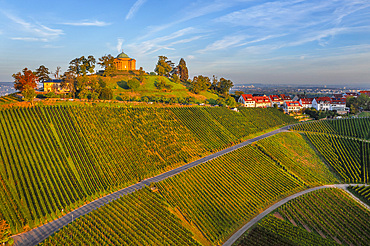 Grabkapelle in den Weinbergen bei Stuttgart-Rotenberg, Baden-Wurttemberg, Germany, Europe