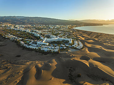 Riu Palace Resort at Maspalomas Sand Dunes, Gran Canaria, Canary Islands, Spain, Atlantic, Europe