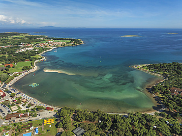 Beaches of Medulin, Istria, Croatia