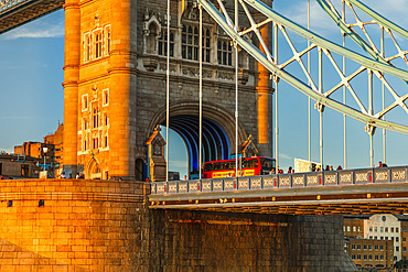 Tower Bridge, London, England,